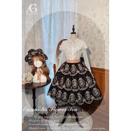 Encounter Flower Sea Classic Lolita Skirt SK by Alice Girl (AGL91SK)