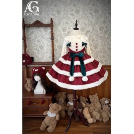 Gingerbread Bear Sweet Lolita Dress JSK by Alice Girl (AGL97)