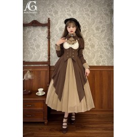 Detective Butler Lolita Faux Two-Piece Dress & Bustier Jacket by Alice Girl (AGL98)