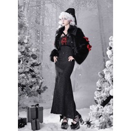 Winter Carol Fluffy Coat by Blood Supply (BSY126)