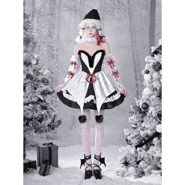 Winter Carol Gothic Bubble Dress by Blood Supply (BSY128)