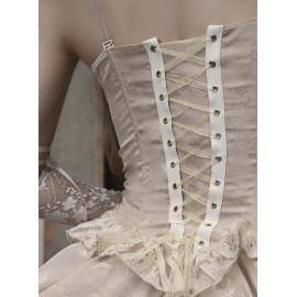 Broken Ballet Rococo Style Corset & Chiffon Skirt by Blood Supply (BSY150G)