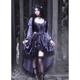 Moon Goddess Festival Gothic Skirt By Blood Supply (BSY153S)