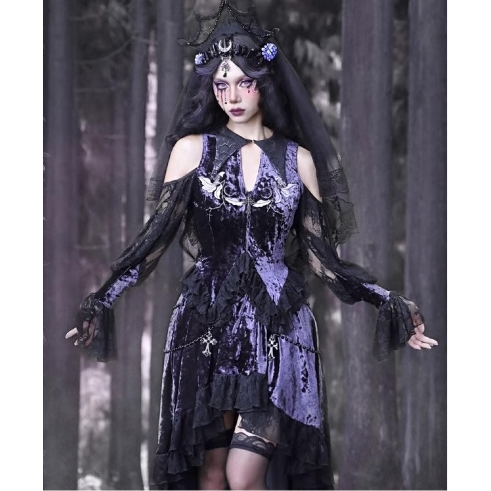 Moon Goddess Festival Gothic Top By Blood Supply (BSY153T)
