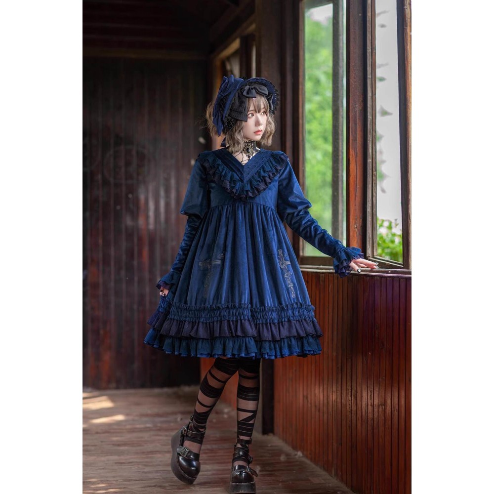 Holy Fruit Manor Gothic Lolita Dress OP by Infanta (IN1018)