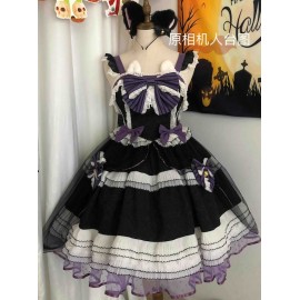 Magic Meow Meow School Sweet Lolita Dress JSK (WS252)