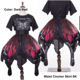 Butterfly Effect Series Blood Rose Gothic Lolita JSK / SK by Star Fantasy (ST30)