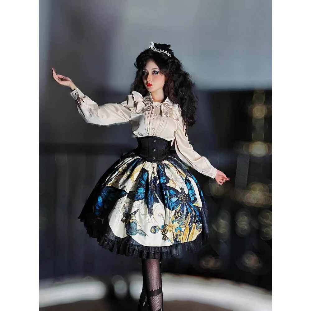 Electronic Butterfly Classic Lolita Skirt SK (SA01)