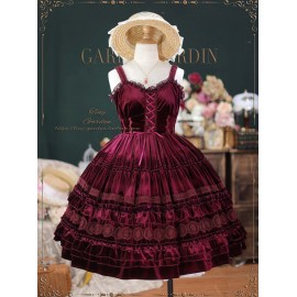 Velvet Dreaming Classic Lolita Dress (Short Version) by Tiny Garden (TG102)