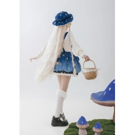 Blue Umbrella Mushroom SK/ Cloak Outfit by Withpuji (WJ182)