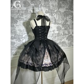 The Mystery of the Doll Gothic Lolita Top & SK Set by Alice Girl (AGL101TS)