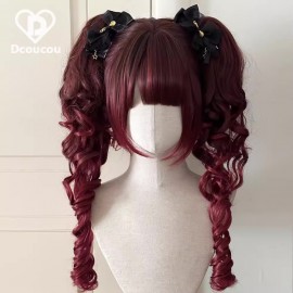 Poison Princess 55cm Lolita Twin Tails Wig By Dcoucou (DCO01)