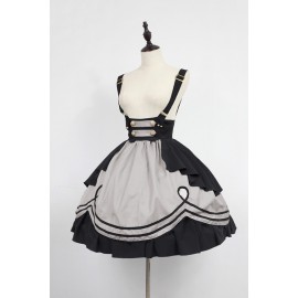 Souffle Song Morning Star Icon School Lolita skirt SK (With Strap)