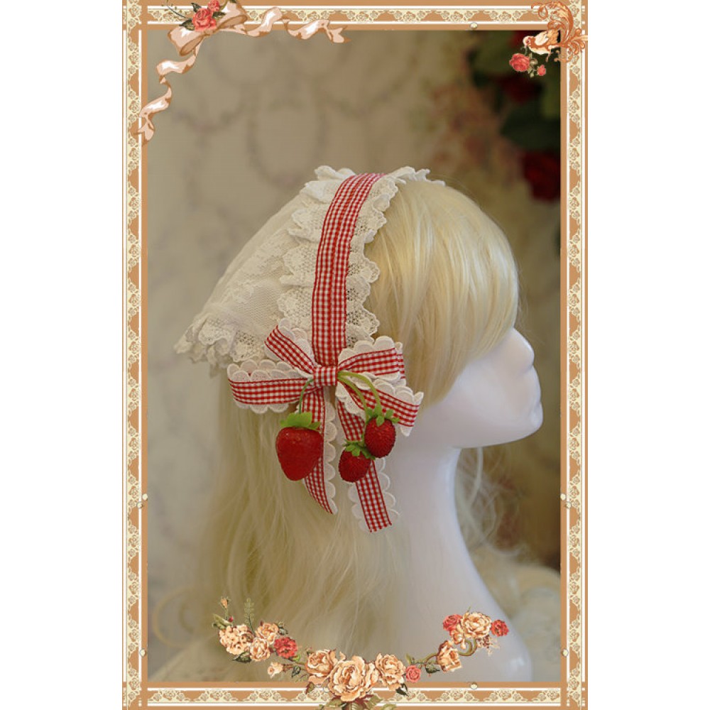Infanta Picnic Rabbit Headscarf Lolita KC