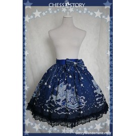 Chess Story Dreamy Starry Night lolita skirt SK (CSY01)
