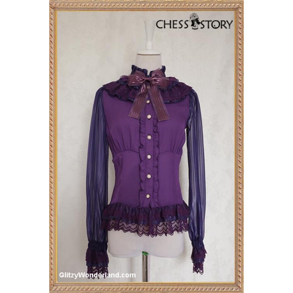 Chess Story Doll Theater Lolita Blouse