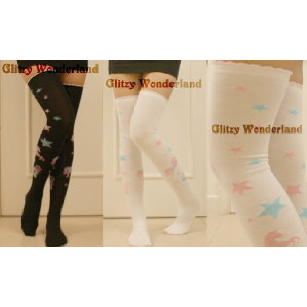 Unicorn Sweet Lolita Style Over Knee Socks Otks